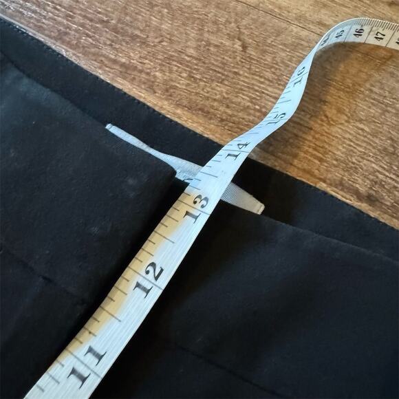 Chico’s Black Wide Leg Dress Pants Size 2.5 / 14 Minimalist Career Office READ - Picture 10 of 11